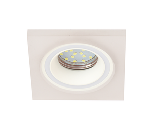 Светильник встраиваемый декоративный DK91 WH MR16/GU5.3 белый (ЭРА) Б0054360