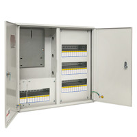 Щит учетно-распределительный навесной ЩРУн-3/48о IP31 двухдверный с окном 580х620х165 (EKF) mb23-3/48-2