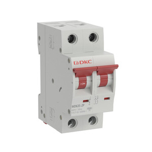 Выключатель автоматический двухполюсный 10А C 4,5кА (DKC) MD63S-2PC10