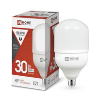 Лампа светодиодная LED-HP-PRO 30Вт 230В Е27 4000К 2850Лм IN HOME (IN-HOME) 4690612031071