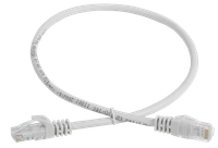 Патч-корд категории 5Е UTP 0.5м серый GENERICA (Generica) PC01-C5EU-05M-G