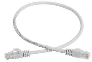 Патч-корд категории 5Е UTP 0.5м серый GENERICA (Generica) PC01-C5EU-05M-G