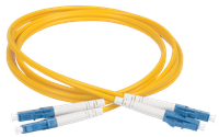 Патч-корд оптический соединительный для одномодового кабеля (SM) 9/125 (OS2) LC/UPC-LC/UPC двойного исполнения (Duplex) LSZH 1м (ITK) FPC09-LCU-LCU-C2L-1M