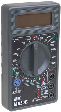 Мультиметр цифровой Universal M830B (IEK) TMD-2B-830