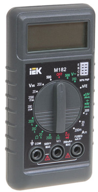 Мультиметр цифровой Compact M182 (IEK) TMD-1S-182