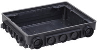 Коробка напольная ONFLOOR 12 модулей (IEK) KNU-12-PA-9011