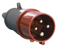 Вилка кабельная 32А 3Р+PE IР44 переносная 380В 024 (IEK) PSR02-032-4