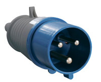 Вилка кабельная 32А 2Р+E IР44 переносная 250В 023 (IEK) PSR01-032-3