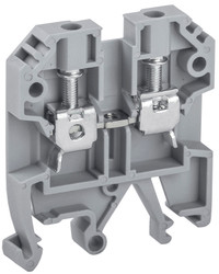 Клемма винтовая КВИ-4мм2 серая (IEK) YZN30-004-K03