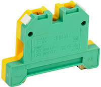 Клемма ЗНИ-10 мм.кв Земля (IEK) YZN20-010-K52