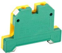 Клемма ЗНИ-6 мм.кв. ЗЕМЛЯ желто-зеленая (IEK) YZN20-006-K52