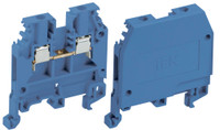 Клемма ЗНИ-2.5мм.кв синяя без маркировки (IEK) YZN10-002-K07