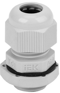 Сальник PG9 диаметр кабеля 6-7мм IP54 (IEK) YSA20-08-09-54-K41