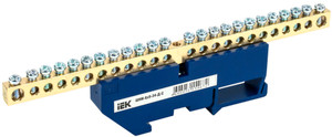 Шина нулевая на DIN-изолятор ШНИ-6х9-24-Д-С (IEK) YNN10-69-24D-K07