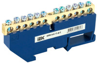 Шина нулевая на DIN-изолятор ШНИ-6х9-12-Д-С (IEK) YNN10-69-12D-K07