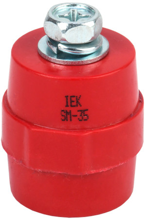 Изолятор SM35 (М8) силовой с болтом (IEK) YIS11-35-10-B