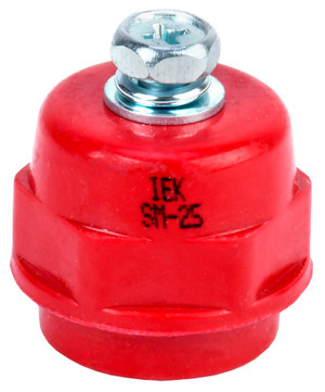 Изолятор SM25 (М6) силовой с болтом (IEK) YIS11-25-06-B