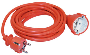 Удлинитель силовой 1 розетка шнур 5м ПВС 3х1 16А УШ-01РВ (IEK) WUP10-05-K09-N