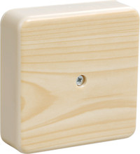 Коробка клеммная 75х75х20 сосна IP20 КМ41212-04 (IEK) UKO10-075-075-020-K34