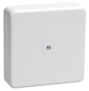 Коробка клеммная 75х75х20 белая IP40 КМ41212-01 (IEK) UKO10-075-075-020-k01