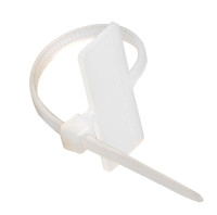 Хомут 100х2.5мм с площадкой ХП2 (100шт) (IEK) UHH62-3-100-100