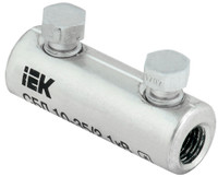 Соединитель болтовой луженый СБЛ 10-35/2 1кВ (IEK) UCB11-010-035-02-01