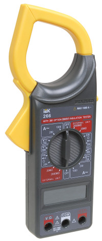Клещи токоизмерительные Expert 266 (IEK) TCM-1S-266