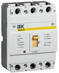 Автоматический выключатель ВА44 35 3Р 250А 25кА (IEK) SVA4410-3-0250