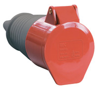 Розетка кабельная 32А 3Р+PE IP44 переносная 380В  224 (IEK) PSR22-032-4