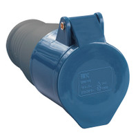 Розетка кабельная 32А 2Р+E IР44 переносная 250В 223 (IEK) PSR21-032-3