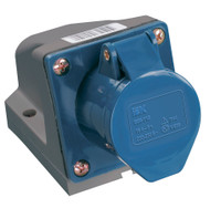 Розетка кабельная 32А 2Р+E IР44 на поверхность 250В 123 (IEK) PSR11-032-3