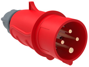 Вилка переносная ССИ-014 MAGNUM 16А 3Р+РЕ 380В IP44 (IEK) PSN02-016-4