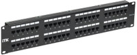 Патч-панель 2U категория 5е UTP 48 портов (IDC Dual) (ITK) PP48-2UC5EU-D05