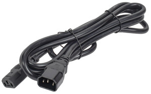 Кабель электропитания PDU 3х1.5 3М с разъёмами С13-C14 (ITK) PC-C13C14-3M