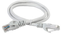 Патч-корд категория 5Е UTP 1м серый (ITK) PC01-C5EU-1M