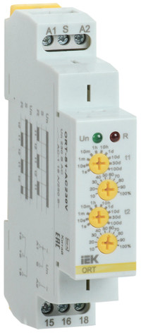 Реле циклическое ORT. 1 конт. 230 В AС (ONI) ORT-S1-AC230V