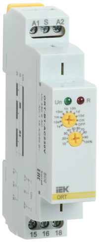 Реле задержки выключения ORT. 1 конт. 230 В AС (ONI) ORT-B1-AC230V