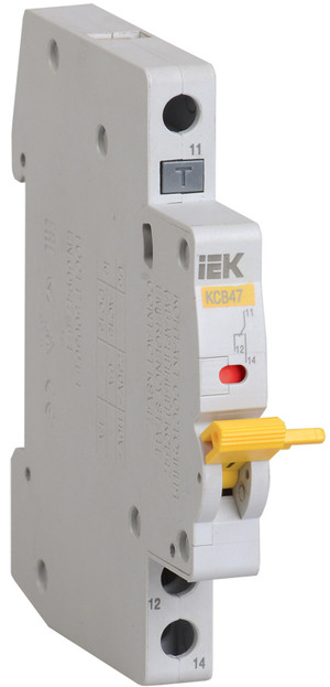 Контакт состояния КСВ47 на DIN-рейку (IEK) MVA01D-AK-1