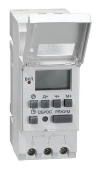 Таймер цифровой ТЭ15 16А 230V на DIN-рейку (IEK) MTA10-16