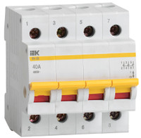 Выключатель нагрузки 4п ВН-32 40А (IEK) MNV10-4-040