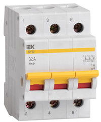 Выключатель нагрузки 3п ВН-32 32А (IEK) MNV10-3-032