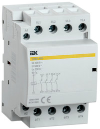 Контактор модульный КМ63-40M AC/DC (IEK) MKK21-63-40