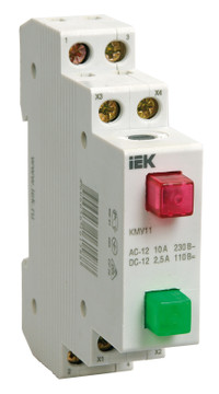 Кнопка управления модульная КМУ11 (IEK) MBD10-11-K51