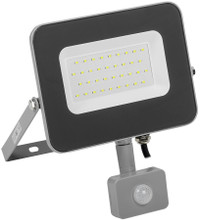 Прожектор СДО 07-30Д светодиодный серый с ДД IP54 IEK (IEK) LPDO702-30-K03
