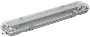 Светильник промышленный пылевлагозащищенный ДСП 2102 под LED лампу 2хT8 600мм IP65 (IEK) LDSP0-2101-2X060-K01