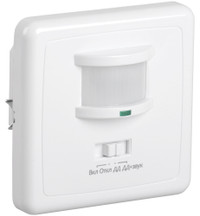 Датчик движения ДД 035 белый, максимальная нагрузка 500 Вт, угол обзора 140 градусов, дальность 12м, IP20 (IEK) LDD12-035-500-001