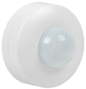 Датчик движения ДД 027 белый 1200 Вт 360 градусов 12м IP20 (IEK) LDD11-027-1200-001