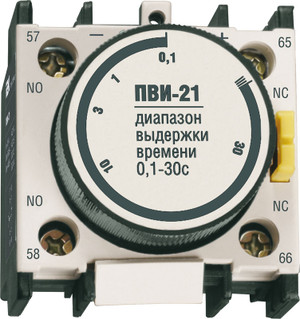 Приставка ПВИ-11 задержка на включение 0.1-30 1з+1р (IEK) KPV10-11-1