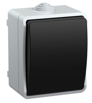 ФОРС Выключатель одноклавишный наружный IP54 (IEK) EVS10-K03-10-54-DC