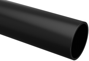 Труба гладкая жесткая ПНД d50 черная (100м) (IEK) CTR10-050-K02-100-1